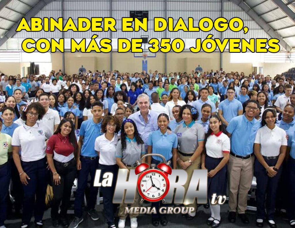 Abinader en dialogo con más de 350 jóvenes en Santo Domingo Este sobre educación y empleo. Posible Acuerdo