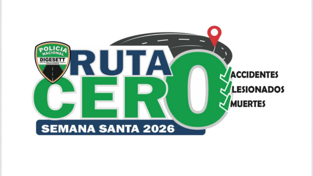 Digesett inicia campaña Ruta Cero para reducir accidentes en Semana Santa 2026