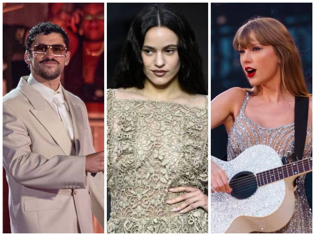 Bad Bunny, Taylor Swift, Rosalía y Sabina, galardonados en los Premios Odeón en España