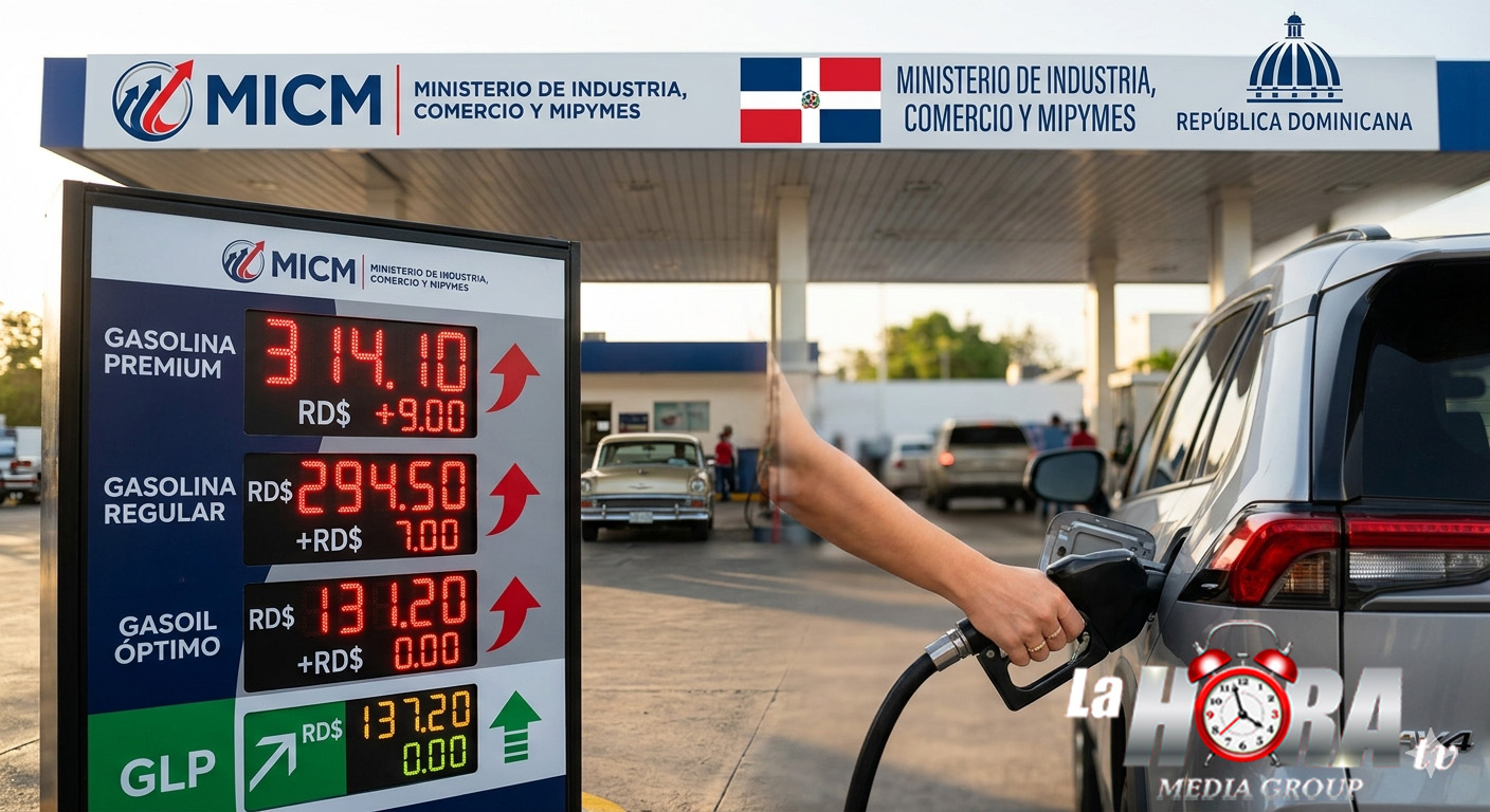 Combustibles en RD sufren nuevas alzas: Gasolina Premium sube RD$9.00 esta semana