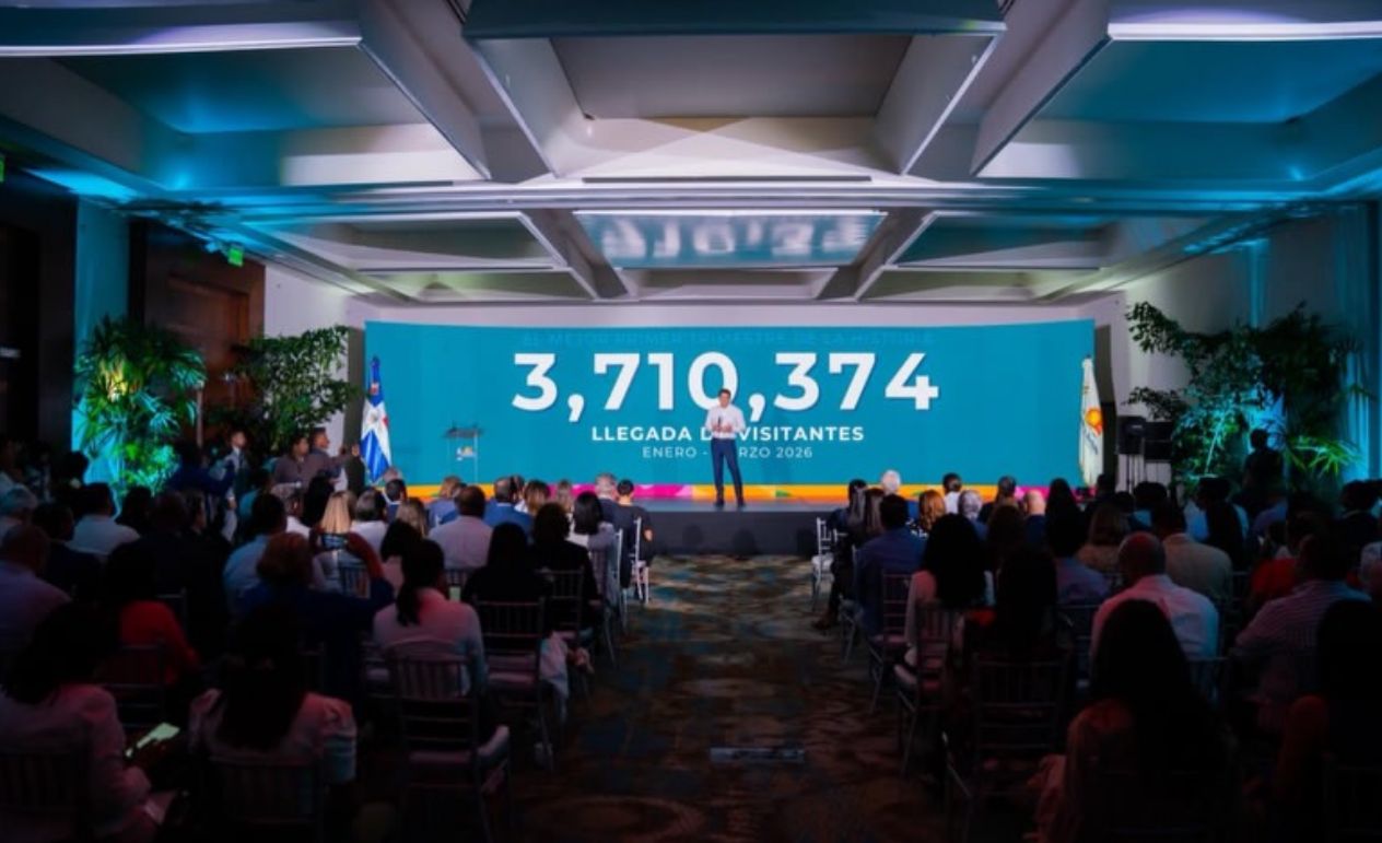RD recibe 3,7 millones de visitantes en el primer trimestre de 2026; 10% más que el 2025
