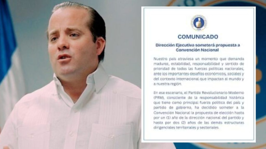 Propuesta de extender mandatos en el PRM genera diferencias internas
