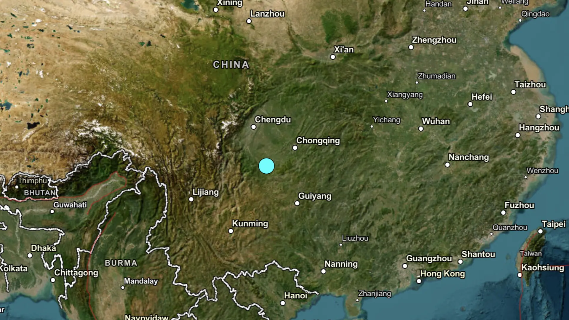 Terremoto de magnitud 5,5 en Sichuan, al centro de China deja 13 heridos leves