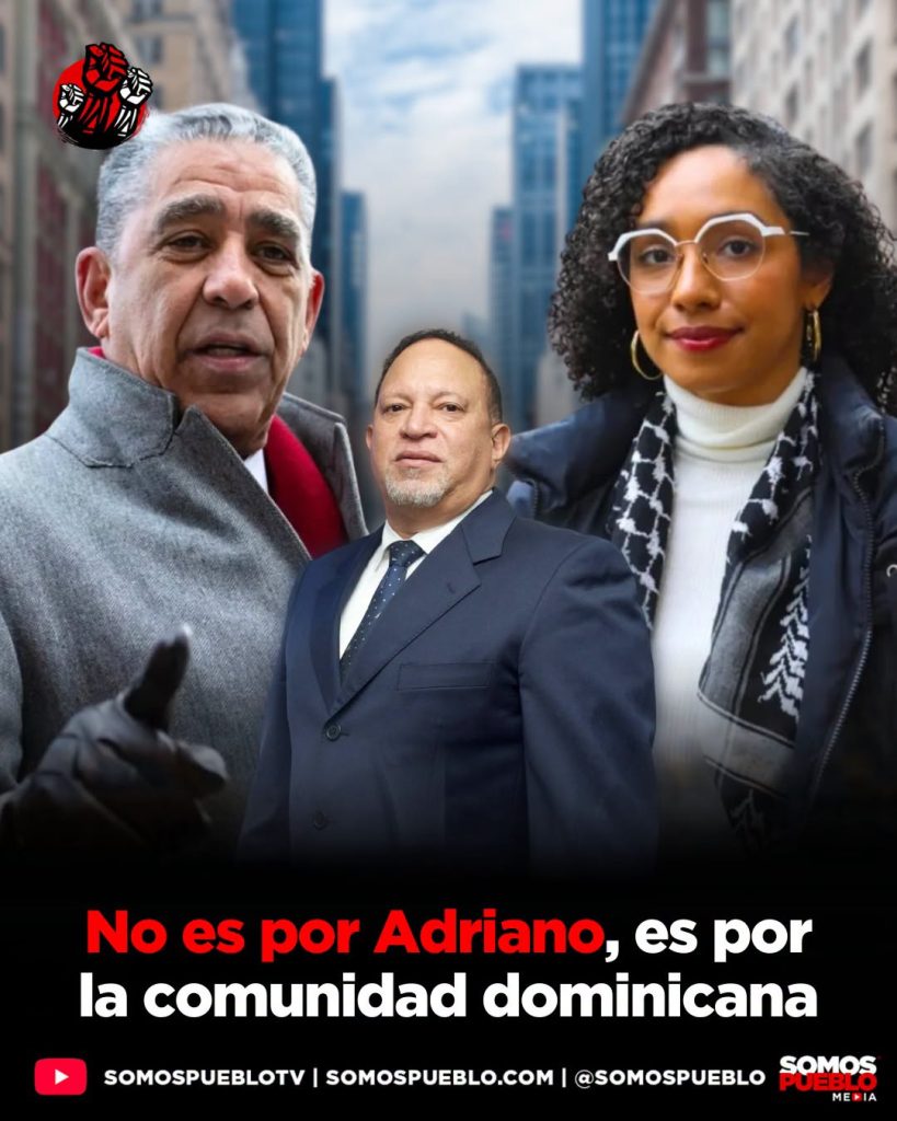 No es por Adriano, es por la comunidad Dominicana