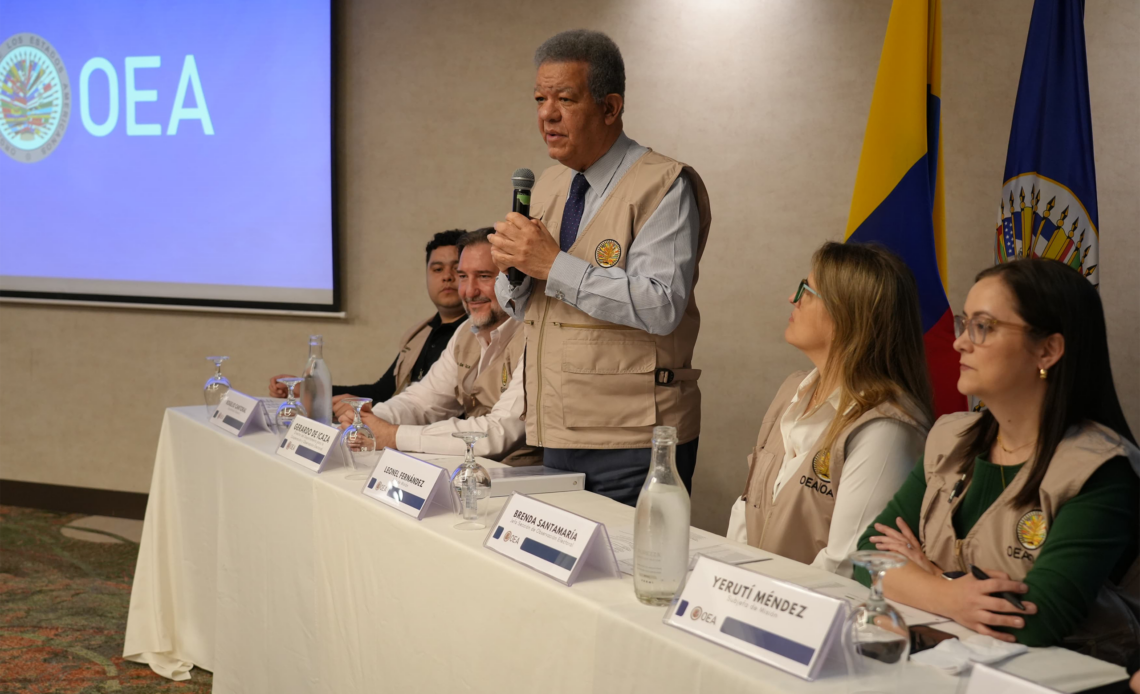 Leonel llama al respeto y diálogo de cara a segunda vuelta en Colombia