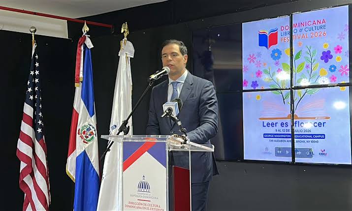 Ministerio de Cultura de RD celebrará Festival del Libro y la Cultura Dominicana 2026 en Washington Heights