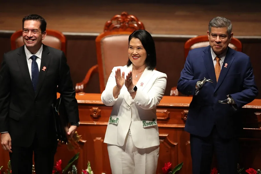 Keiko Fujimori anuncia que el vicepresidente Luis Galarreta será su primer ministro en Perú