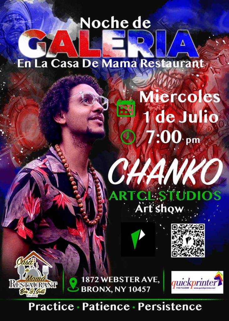 Chanko presentará su primera exposición individual en el Bronx