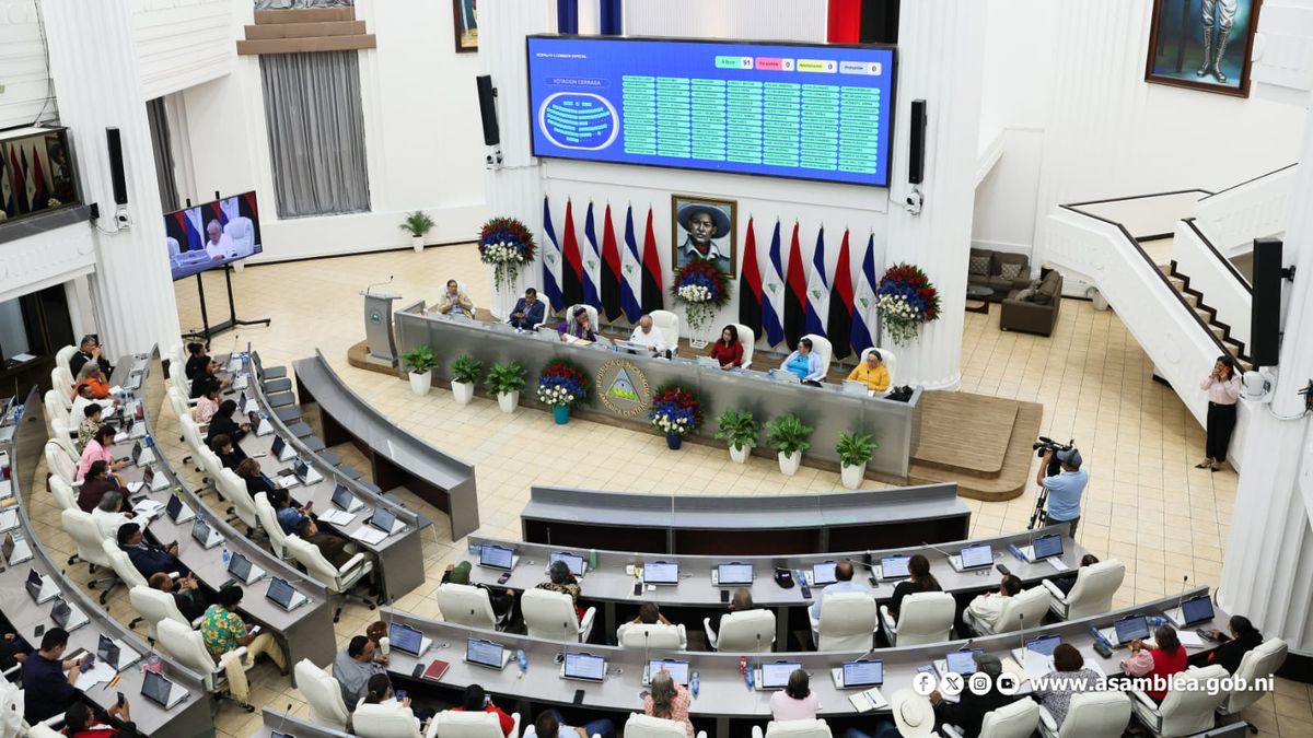 Parlamento de Nicaragua propone ampliar a siete años renovables el periodo presidencial