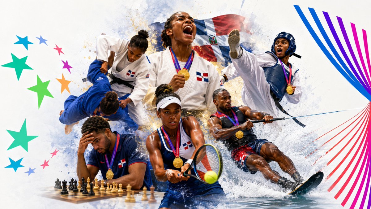 República Dominicana alcanza las 25 medallas de oro; empata su marca de San Salvador 2023