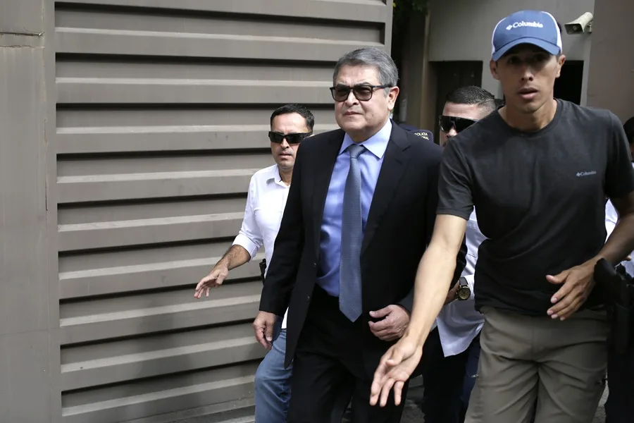 Audiencia contra expresidente de Honduras, Juan Orlando Hernández, continuará el miércoles
