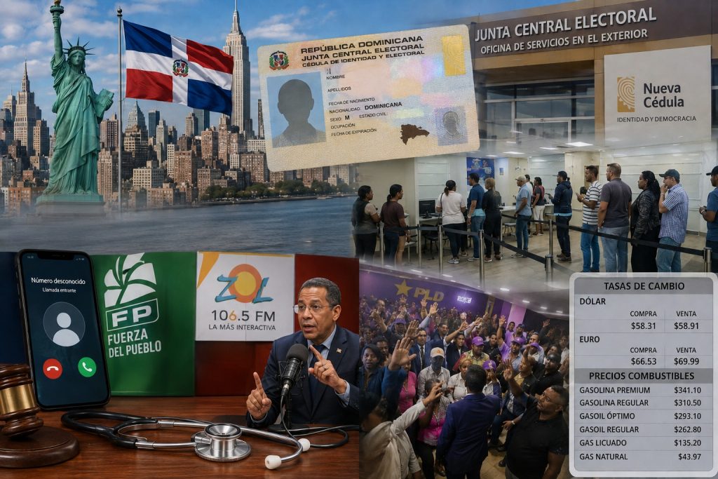 Entérate NY destaca panorama político dominicano, renovación de cédulas y servicios comunitarios en Nueva York