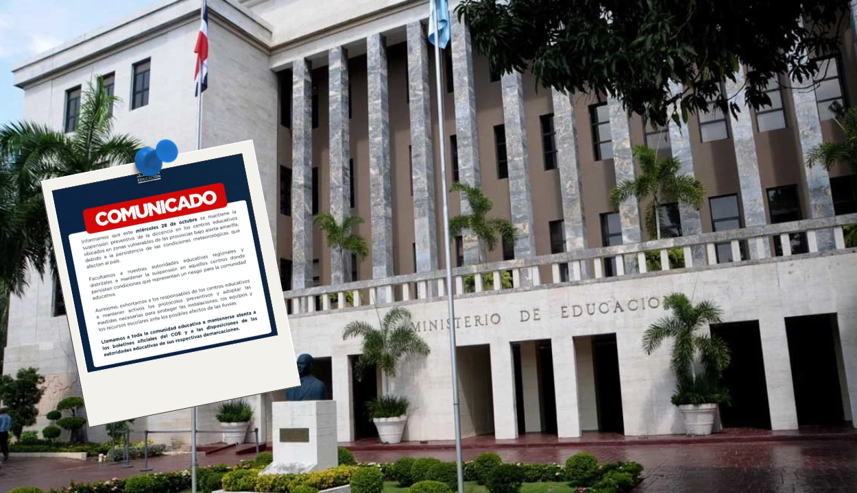 Educación mantiene suspensión de docencia en zonas vulnerables