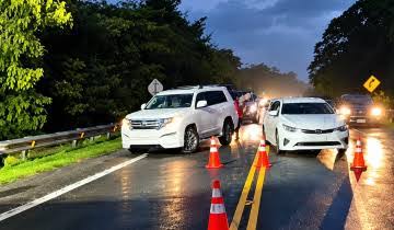 Cierran Autovía del Nordeste por desbordamiento de dos ríos; Digesett informa rutas alternas